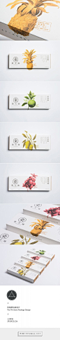 The 7th Store Pineapple Pie Packaging by 3Force on Behance | Fivestar Branding – Design and Branding Agency & Inspiration Gallery