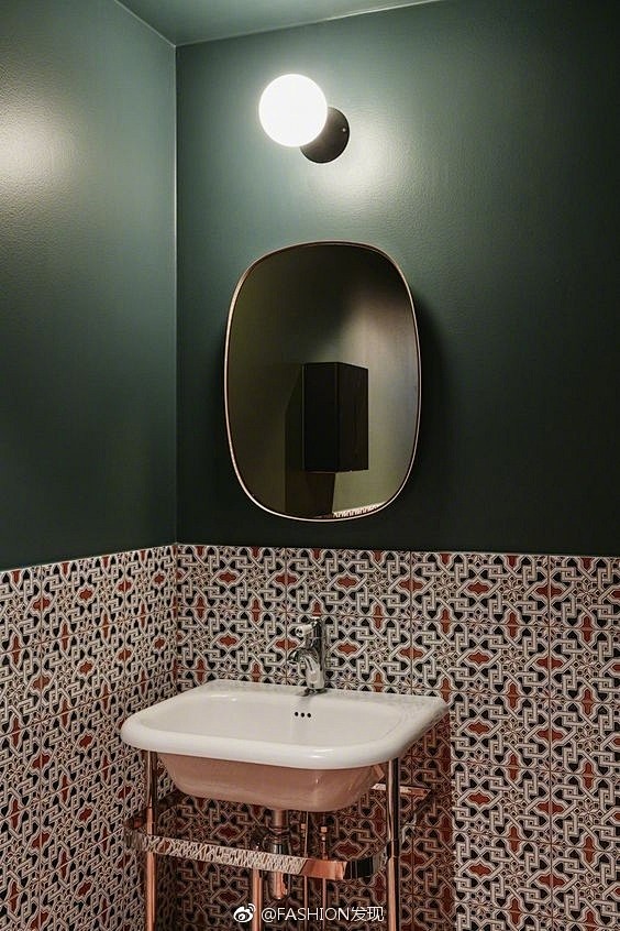 #FD Home#简约加设计感超强的浴室...