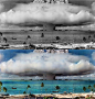 二战结束后美军在比基尼群岛进行核试验
