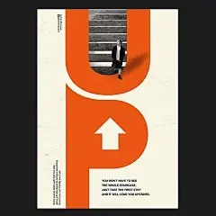 图文结合的海报设计~ Ruchika-Peerlessposters 坚持每天练习一张海报设计，有趣耐看的图片与文字结合排版，配合简洁的文字内容，整体呼吸感和趣味性十足！ O绿洲 ​​​​