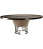 Clairmont Longhi Table with Rotating Tray