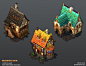 Warwielder Art Dump: hand-painted buildings ahead! - Polycount Forum