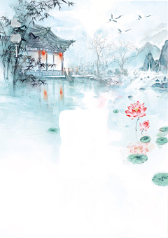 一玖久柒采集到山水画