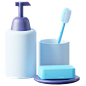 Toiletries  3D Icon