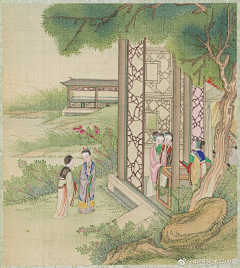 ઇ一念清净ଓ采集到國畫-紅樓夢