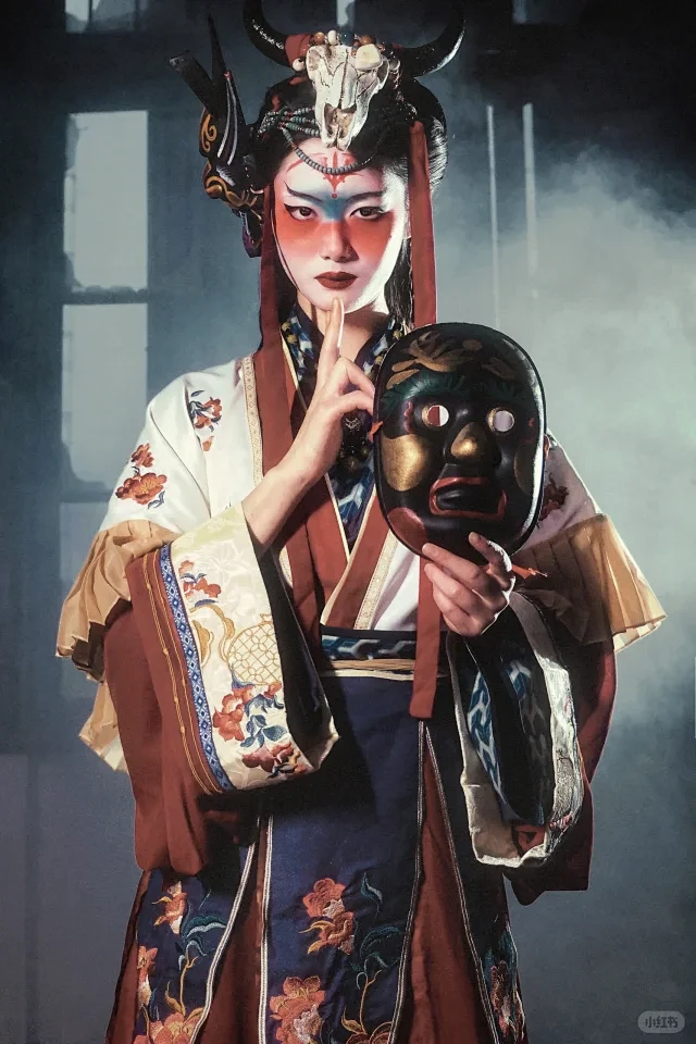 “傩戏：请—神—嘞—”-花瓣网