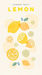 Lemon patterned background with design space vector | premium image by rawpixel.com / wan #vector #vectoart #digitalpainting #digitalartist #garphicdesign #sketch #digitaldrawing #doodle #illustrator #digitalillustration #modernart #lemon #fruits