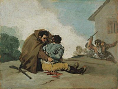 世界名画收集者—洁儿采集到戈雅-出生于西班牙萨拉戈萨，西班牙浪漫主义画派画家。