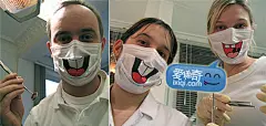 兔八哥微笑口罩：让医生微笑服务~