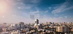 美丽大都市卡拉奇的城市景观