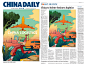 星蔚插画  中国日报《China Daily》海外版小结插画商业插画星蔚插画 - 原创作品 -  