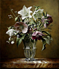 比利时Pieter Wagemans花卉静物油画作品
