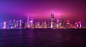 蓝紫海报背景/活动素材/渐变晕染渲染