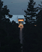 Villa Lisö at Night
