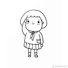 Kris_呐采集到*简笔人物