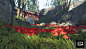 Ghost of Tsushima - Red Spider Lily Biome