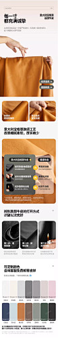 意式极简真皮沙发电动功能贵妃现代轻奢太空舱客厅直排皮沙发组合-tmall.com天猫