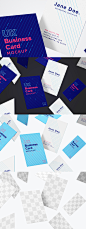 英国名片样机 UK Business Card Mockup 05