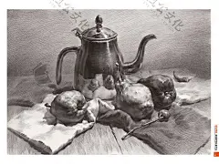 状元导师2素描静物临摹范本 2021烈公文化符腾飞单个组合静物步骤对临图片对画美术高考联考美院教材教程道具罐子基础画册书籍-tmall.com天猫