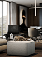 3D 3dsmax architecture archviz design Interior interior design  living room Render visualization