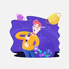 矢量免抠音乐节歌手唱歌的人噪点风插画图片大小2000x2000px 图片尺寸588.49 KB 来自PNG搜索网 pngss.com 免费免扣png素材下载！singer#表演#唱歌#唱歌的人#歌唱#歌手#话筒#卡通手绘#深情演唱#鲜花#献花#星球#演唱会#