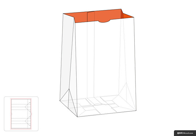 纸袋 源文件 产品包装包装设计平面设计