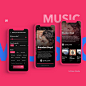 #brandongroce @ui.inspirations @ui.interceptor @web.vitalii @brand0ngr0ce @ux_store @myuidesigninspiration @ui__ux @uitrends #musicapp #ux #ui