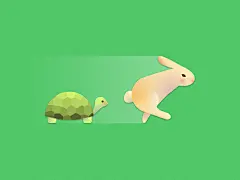 Made some fun illustrations for the classic tale, The Tortoise and the Hare