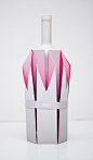 wine packaging concept : Design of a wine packaging and bottle