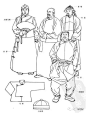 历代服饰演变_手机搜狐网-清代常见的官服与男子服饰

皇帝有时还赏穿黄马褂，以示特别恩宠。影响所及，其他颜色的马褂遂在官员士绅中逐渐流行，成为一般的礼服。四、五品以上官员还项挂朝珠，用各种贵重珠宝、香木制成，构成清代官服的又一特点。丝纺绣染及各种手工专业的进步，为清代服饰品种的丰富创造了条件。