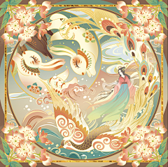 莳茪sama采集到国潮插画