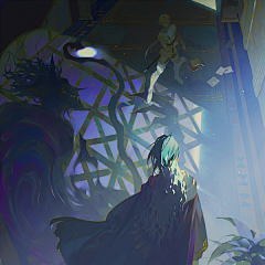 旭捏捏-闻人艺画采集到老累