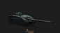 【新提醒】【法国_ARL V39重型坦克】3D模型下载机械武器坦克飞机车CG帮美术资源网 -