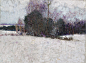 Roderic O`Connor - Snowy Landscape