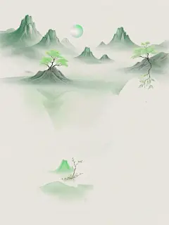 岁月斑驳，时光静好。错过，留云烟处；温暖，存心海间。 #高清壁纸 #治愈系 #禅意山水 #禅意 #绿色系 #治愈系风景 #插画 #治愈系插画 #江南 #烟雨江南 #江南烟雨 #手机壁纸 - 小红书