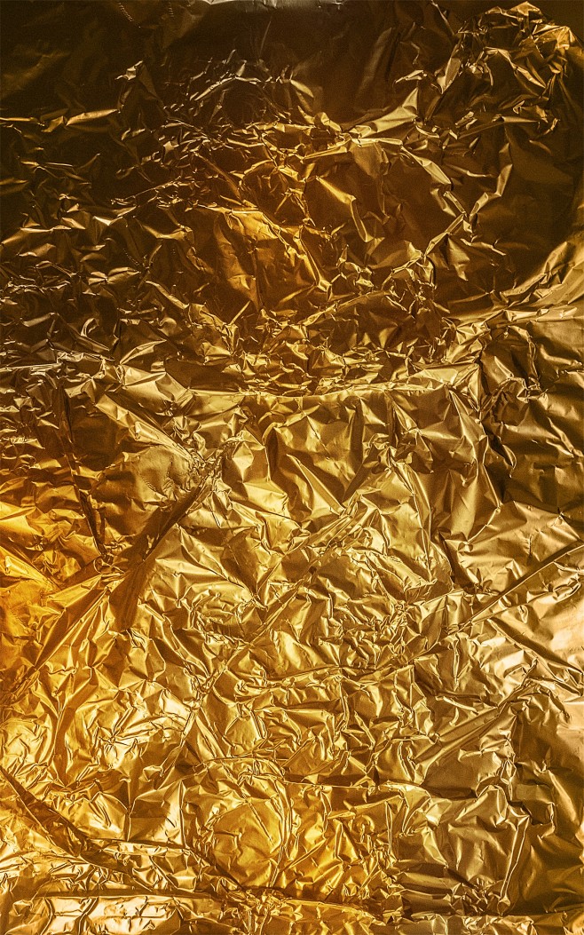 金属质感图片金色折痕底纹背景