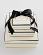 Idea for a sleek and elegant card box.  Jo Malone pretty packaging - the luxury candle in orange blossom.: 