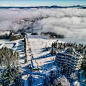 Photo by Luxury SPA_Krynica Zdrój 12+ on January 29, 2024. May be an image of nature, ski slope, fog and snow.