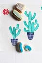 cactus stamp