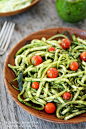 Zucchini Noodles with Pesto | Recipe