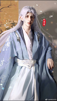 安莫安安采集到游戏风格男