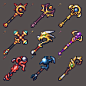32x32 Staffs pack