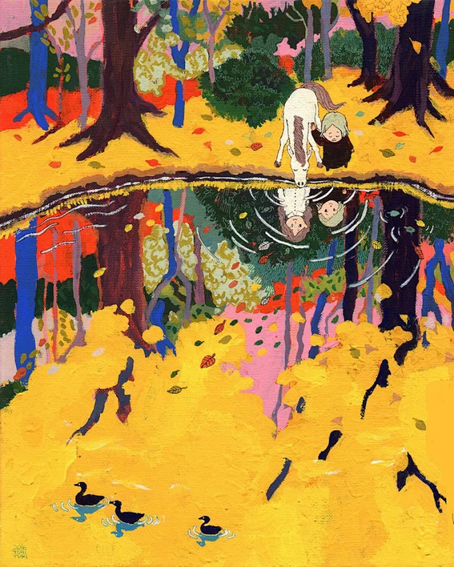 日本插画师Yoriyuki Ikegam...