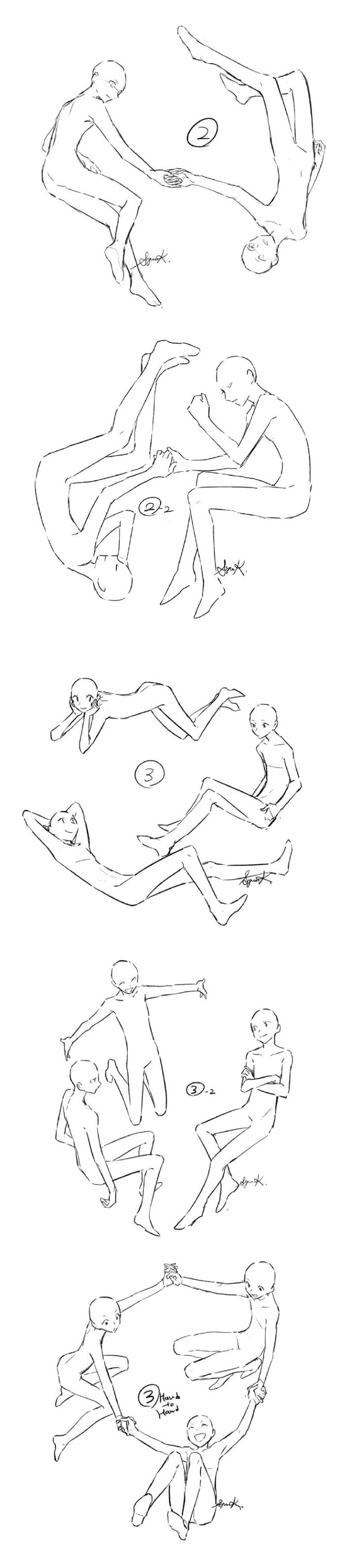 #绘画学习# 画师暮宙シュン的环状构图设...