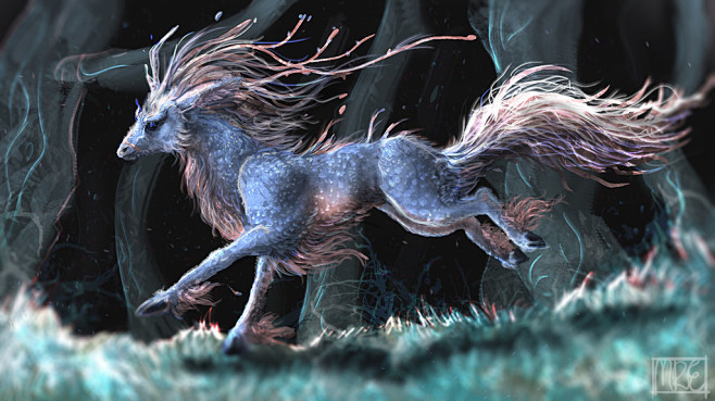 神兽鲲山海经异兽神话神兽鲸鱼暴龙