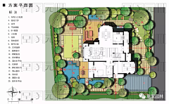 tt5nOX5x采集到庭院景观设计彩平面图