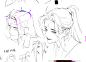 你会画头发吗#绘画教程 #线稿 - 抖音_1b72fb1d