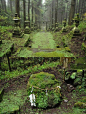 萤火之森的舞台地点----上色见熊野座神社 ，熊本県高森町の上色见熊野座神社。这里的部分场景也有用在「夏目友人帐」里~~