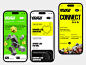 LEGOGO® - Mobile App UI Concept branding clean concept creative daily ui daily ux green illustration ios lego mobile modern stylish toys ui ux yellow