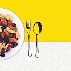 坚果美食宣传海报背景